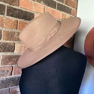 Olive & Pique Mocha Wool Hat‎